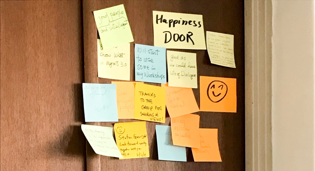 You are currently viewing Happiness Door – A powerful Feedback Tool for workshops and meetings